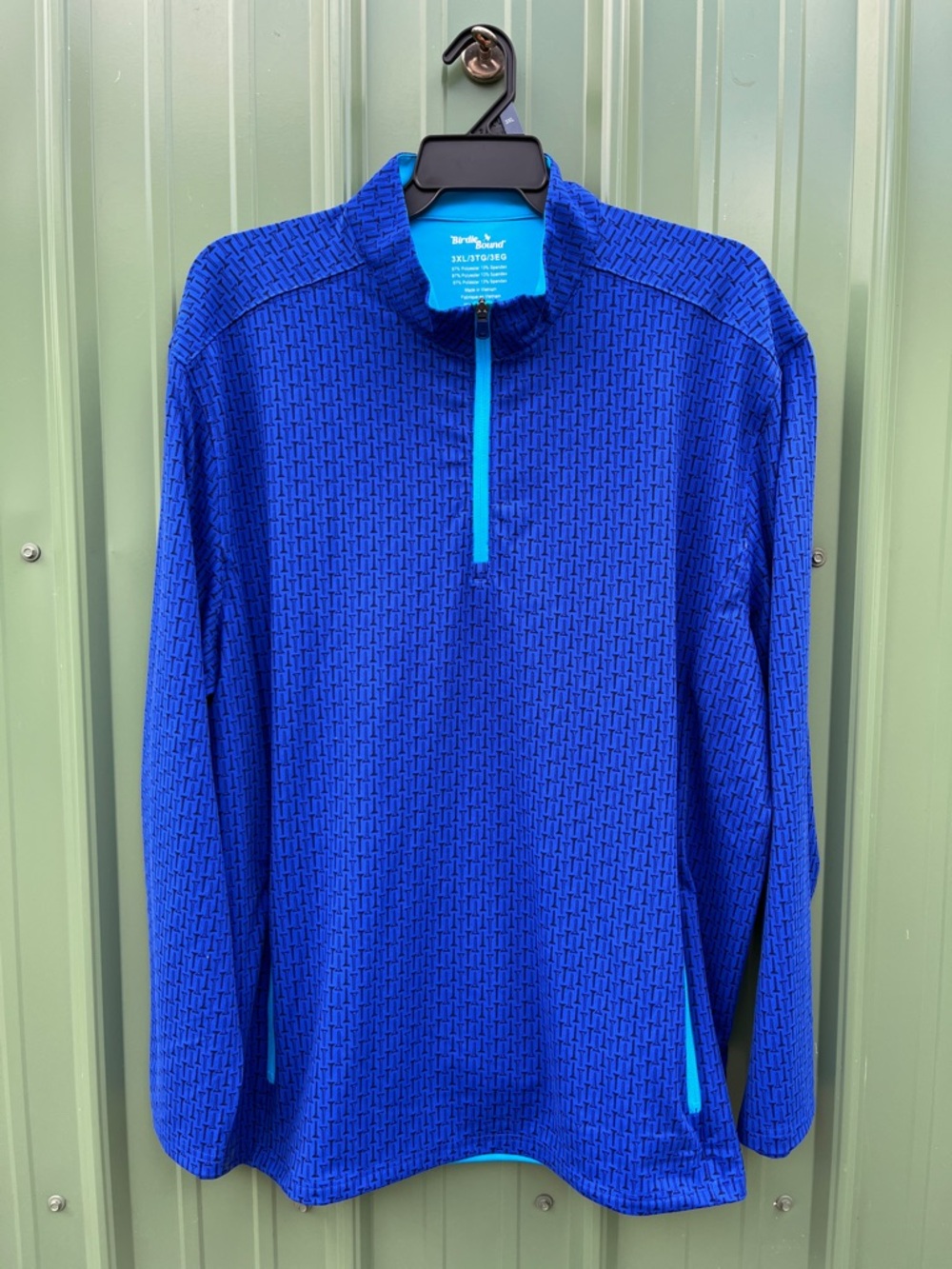 Birdie Bound Quarter-Zip Pullover Long Sleeved Shirt Size 3XL